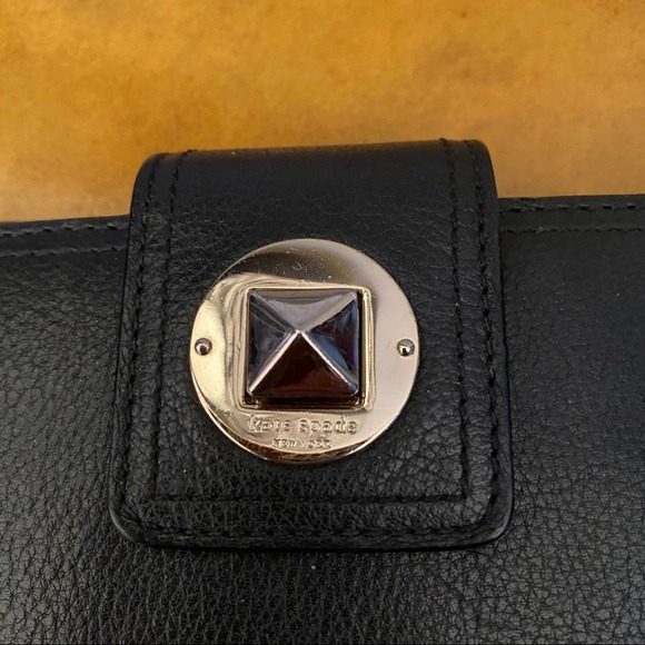 Kate Spade Black Leather Wallet - Picture 4 of 8